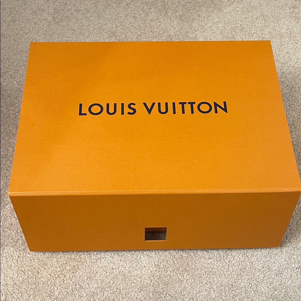 Louis Vuitton Signature Orange Storage Box